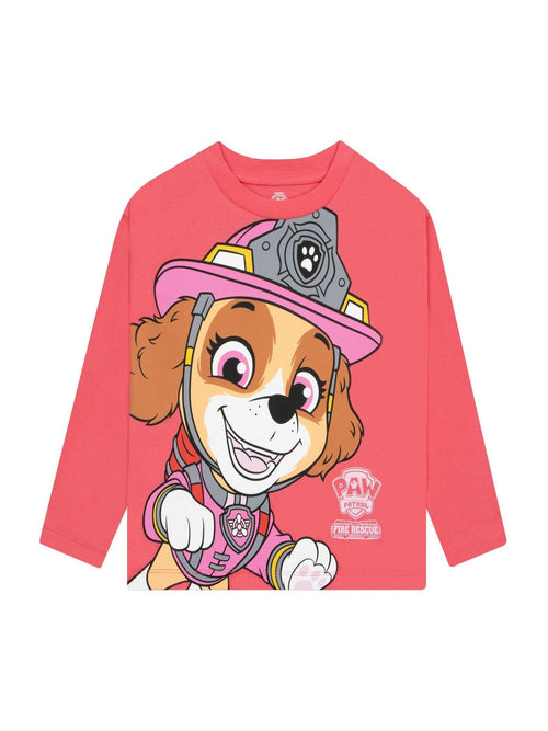 Character Pink PAW Patrol Skye Long Sleeve Girls T-Shirt image 1
