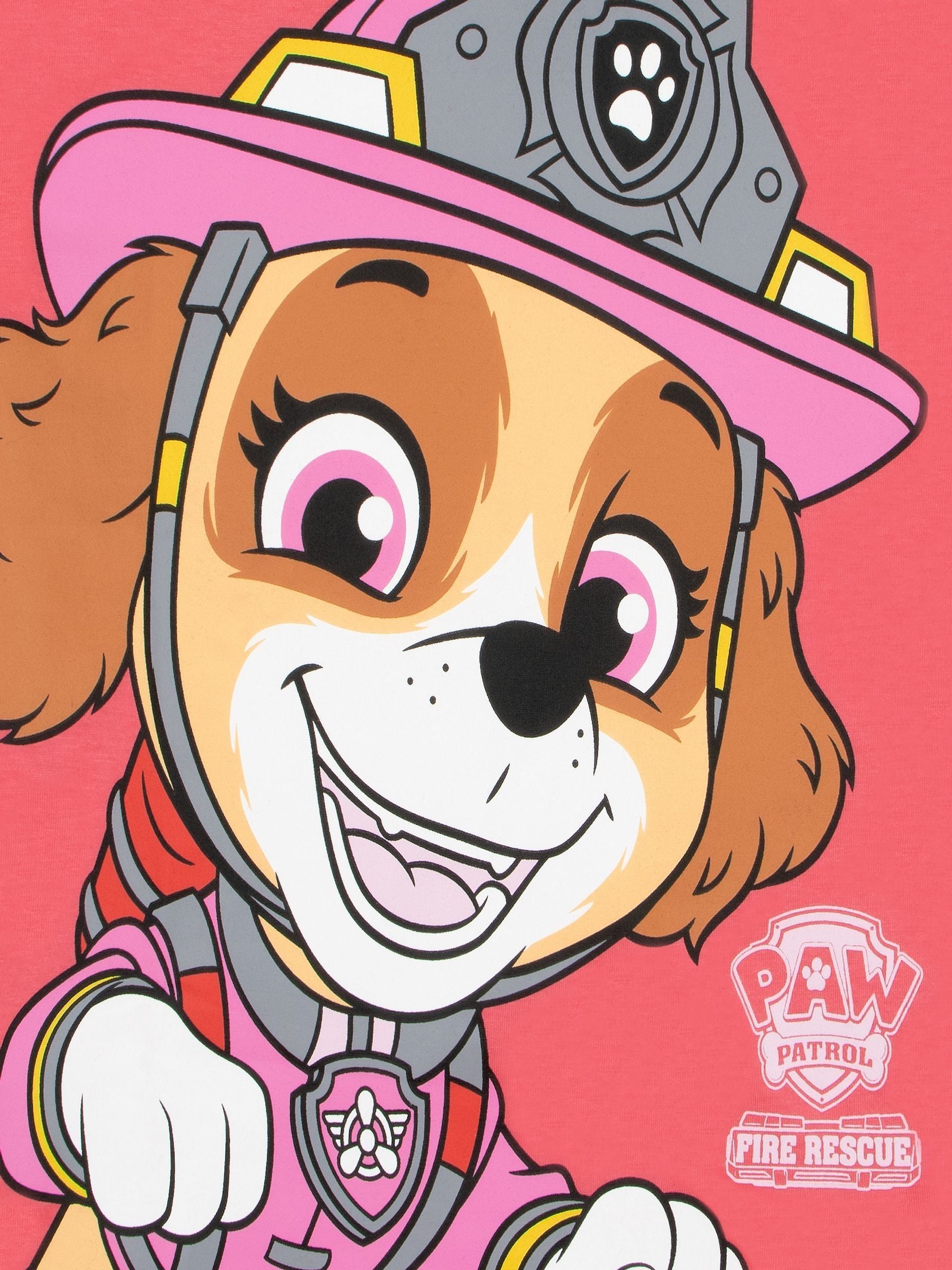 Character Pink PAW Patrol Skye Long Sleeve Girls T-Shirt image 6
