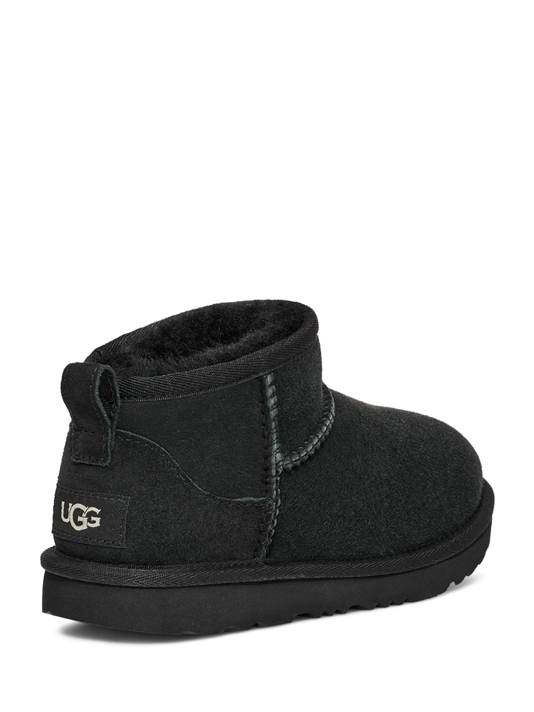 UGG Black Classic Ultra Mini Boots image 4