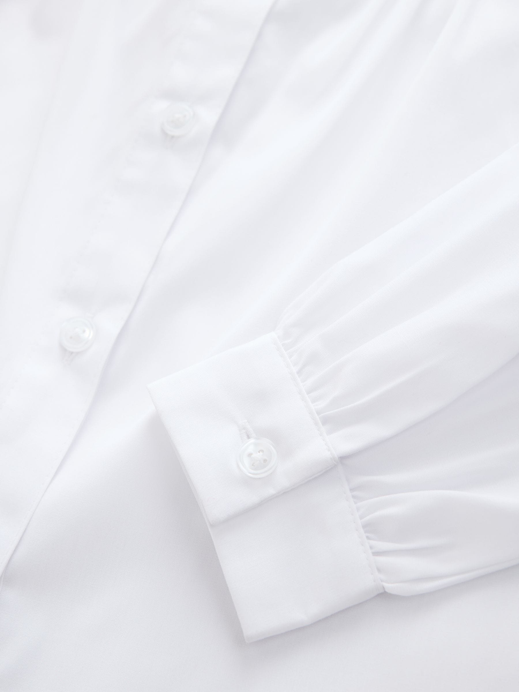 Dsiney Kidz - White Girls Long Sleeve Ruffle Collar School Shirts 2 Pack (3-14yrs) image 6