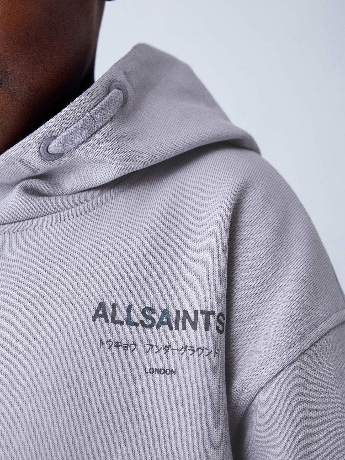 Dsiney Kidz - smALLSAINTS Light Blue Underground Oversized Younger Pullover Hoodie image 4