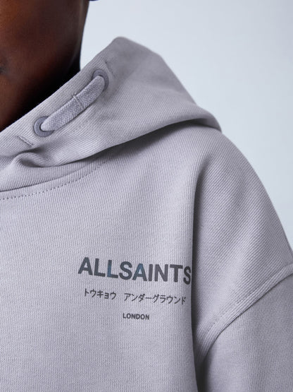 Dsiney Kidz - smALLSAINTS Light Blue Underground Oversized Younger Pullover Hoodie image 4