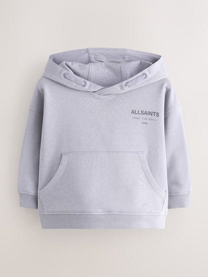 Dsiney Kidz - smALLSAINTS Light Blue Underground Oversized Younger Pullover Hoodie image 6