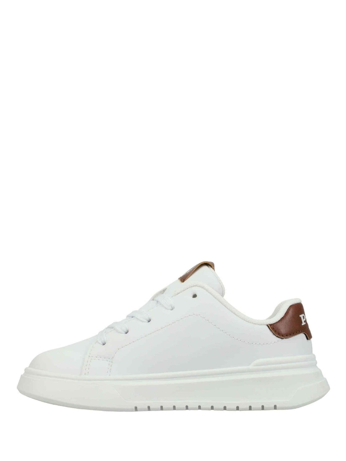 Polo Ralph Lauren White Heritage Court Super Trainers image 2