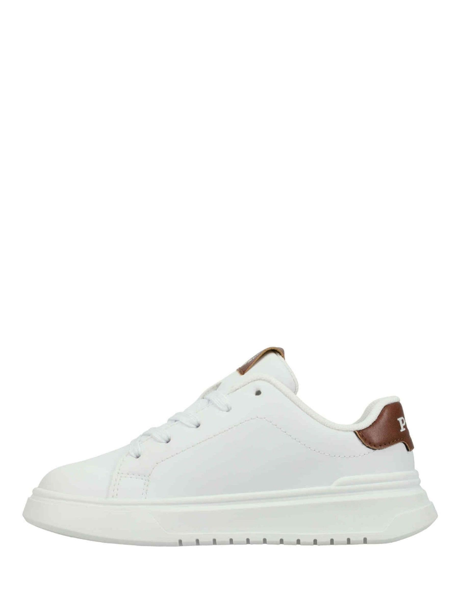 Polo Ralph Lauren White Heritage Court Super Trainers image 2