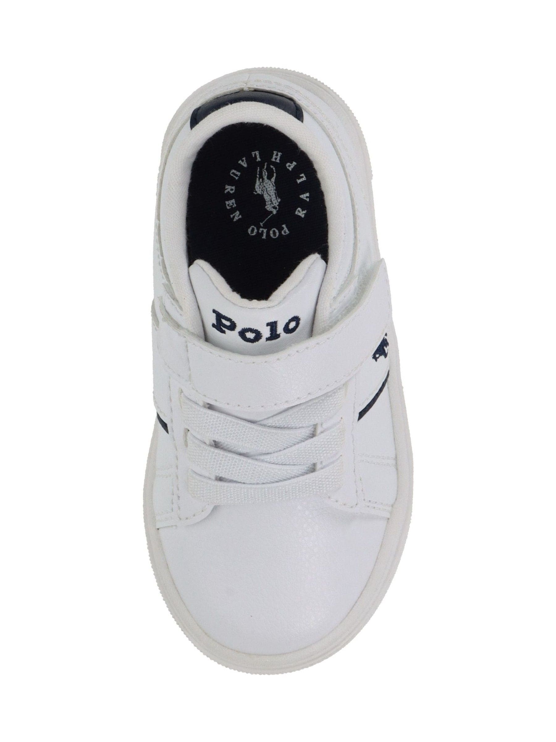 Polo Ralph Lauren White Frazier Ps Trainers image 6