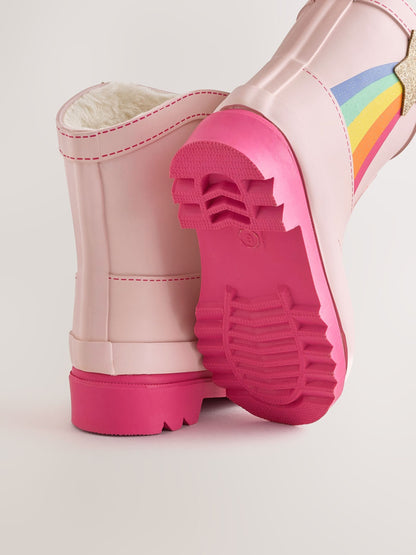 Dsiney Kidz - Little Bird by Jools Oliver Pink Pastel Rainbow Western Style Welly Boots image 5