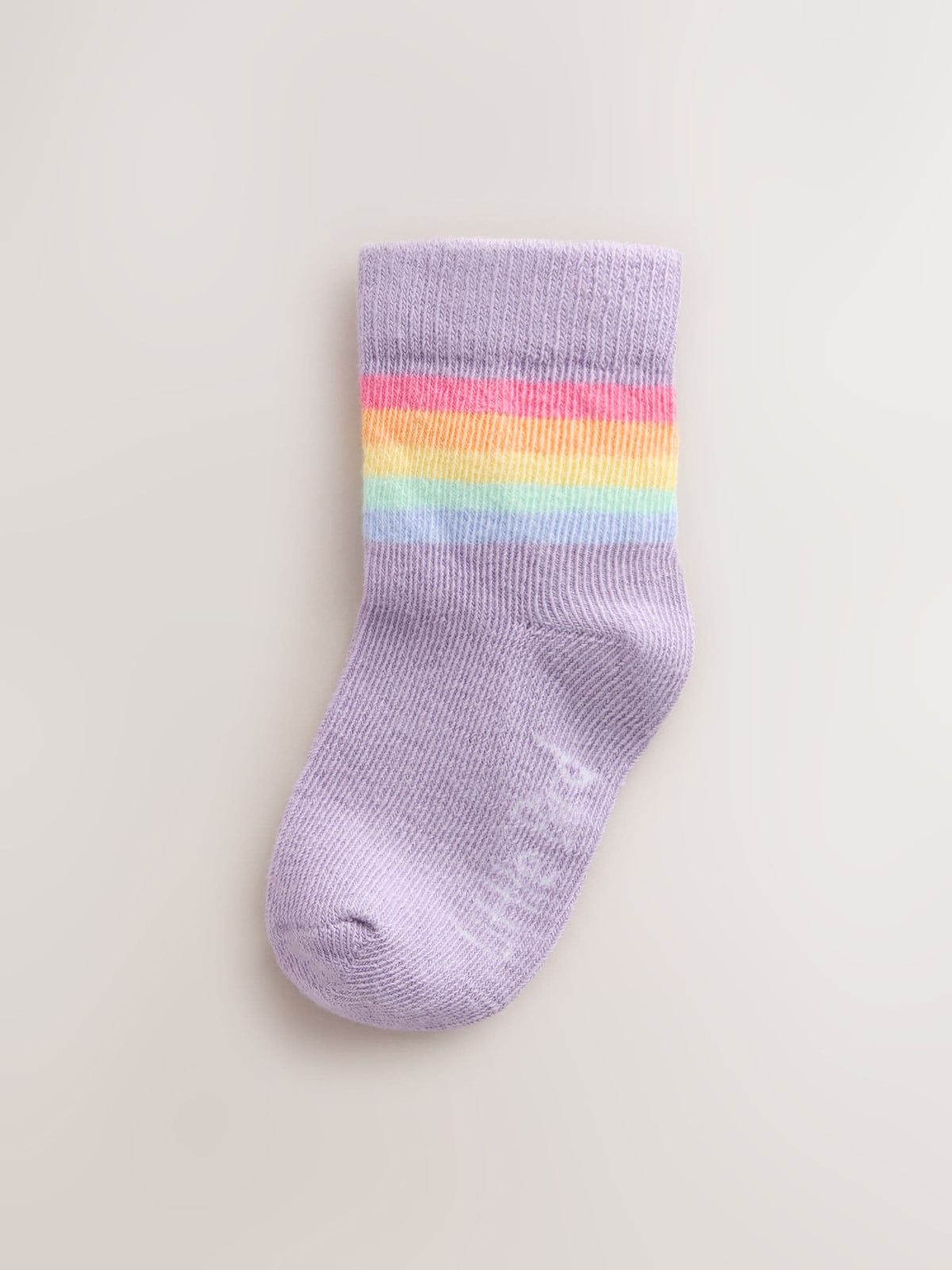 Dsiney Kidz - Little Bird by Jools Oliver Multi Pastel Baby Rainbow Socks 5 Pack image 3