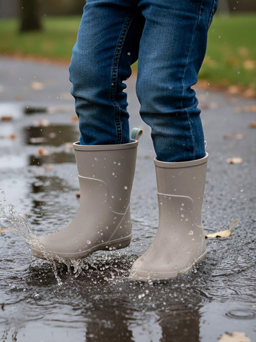 Totes Brown Kids Chelsea Wellies image 1