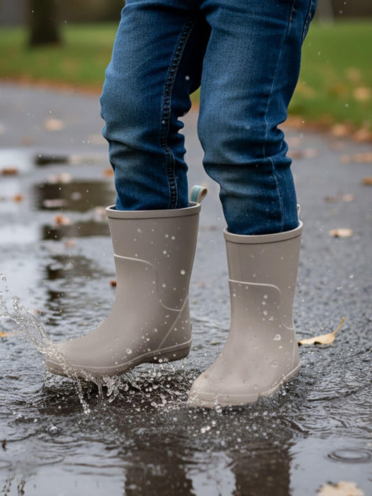 Totes Brown Kids Chelsea Wellies image 1
