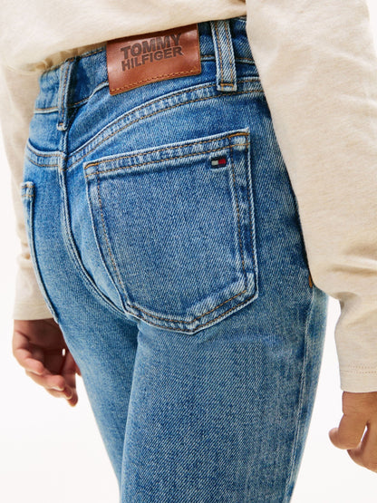 Dsiney Kidz - Tommy Hilfiger Blue Flare Vintage Jeans image 4