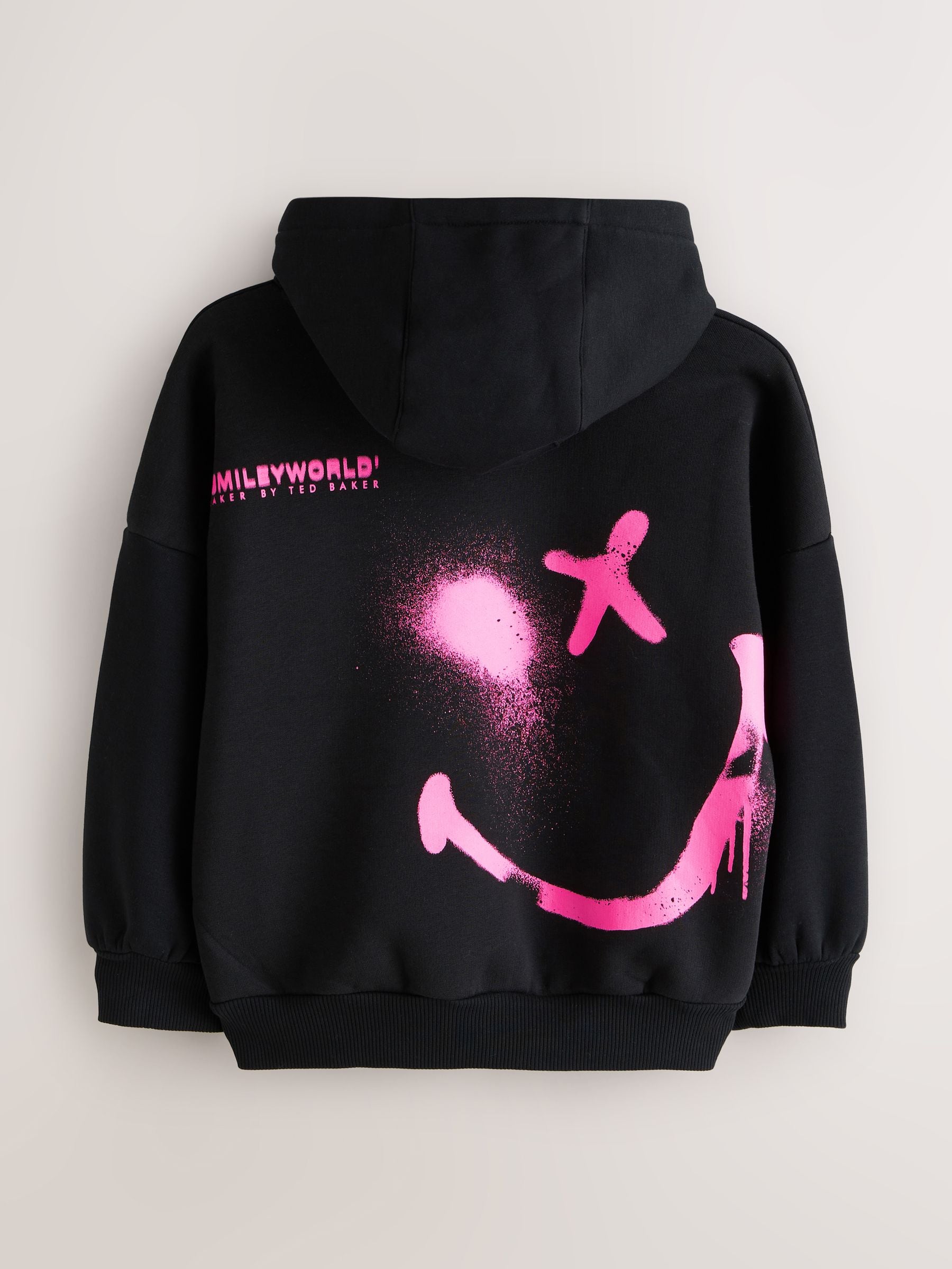 SmileyWorld x Baker by Ted Baker Oversized Hoodie image 8