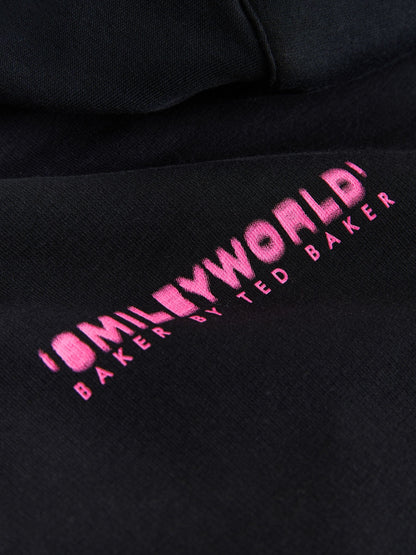 SmileyWorld x Baker by Ted Baker Oversized Hoodie image 9