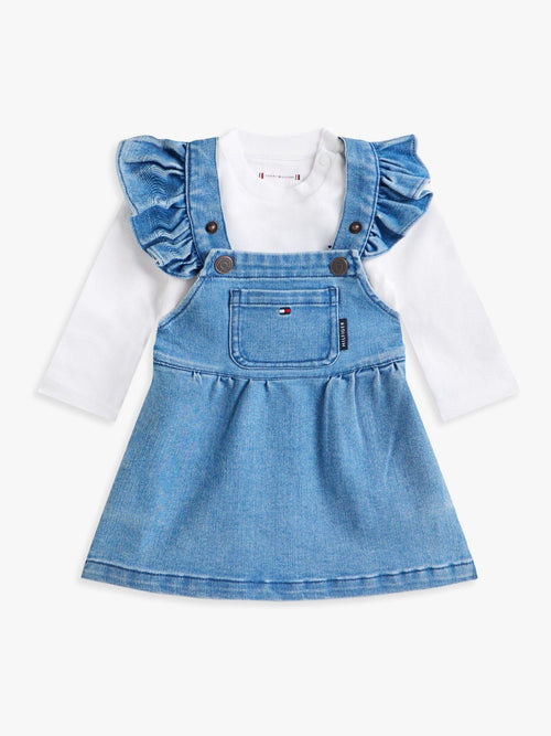 Tommy Hilfiger Blue Denim Dungarees image 1