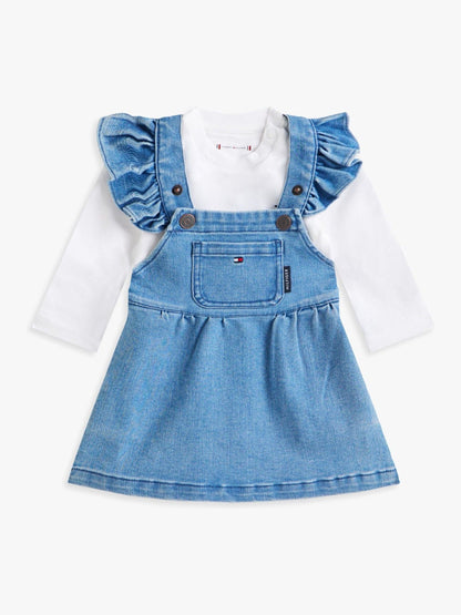 Tommy Hilfiger Blue Denim Dungarees image 1