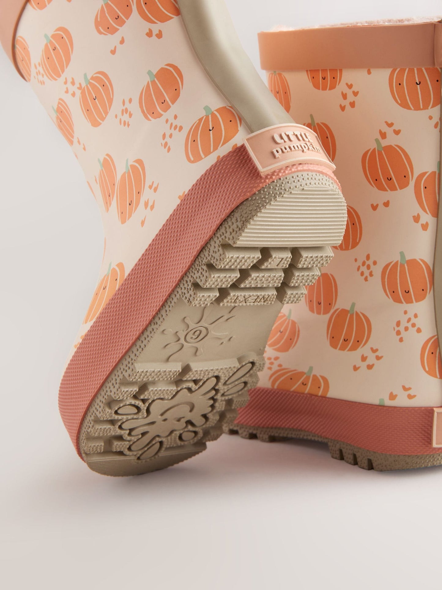Orange Pumpkin Wellies image 6