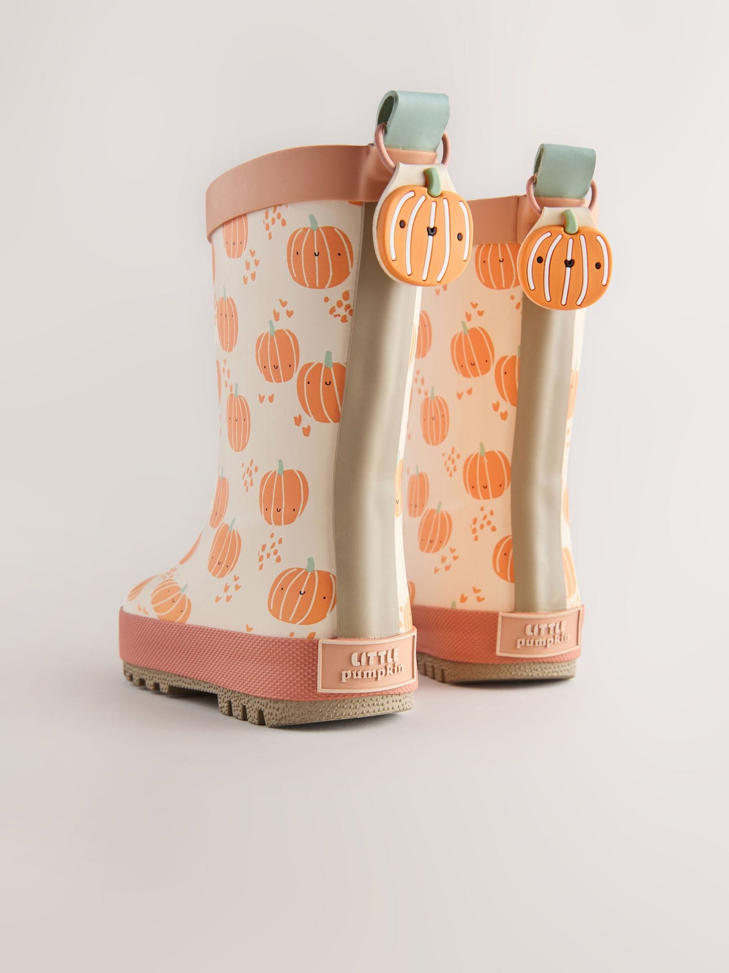 Orange Pumpkin Wellies image 7
