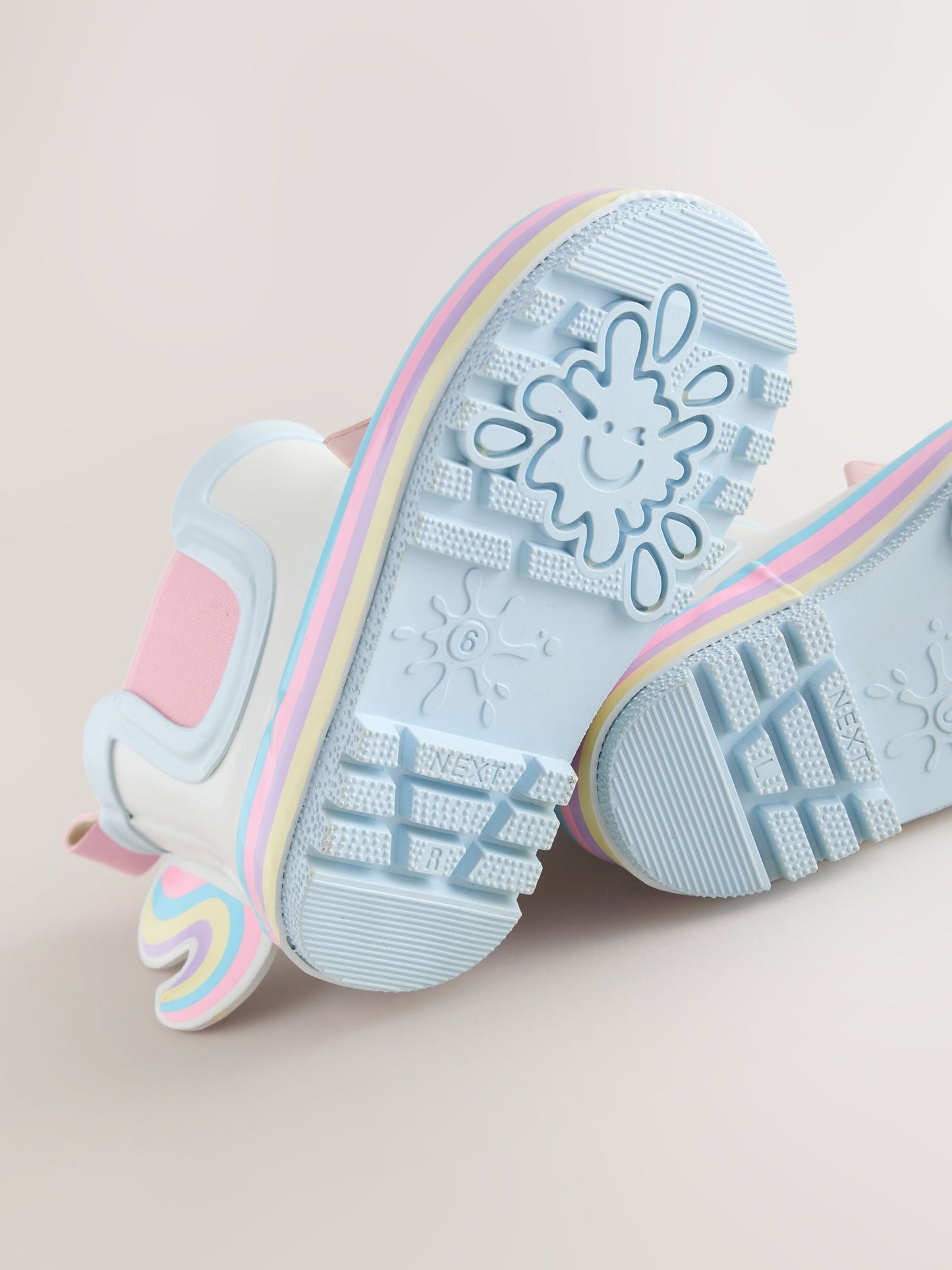 White Unicorn Chelsea Wellies image 5
