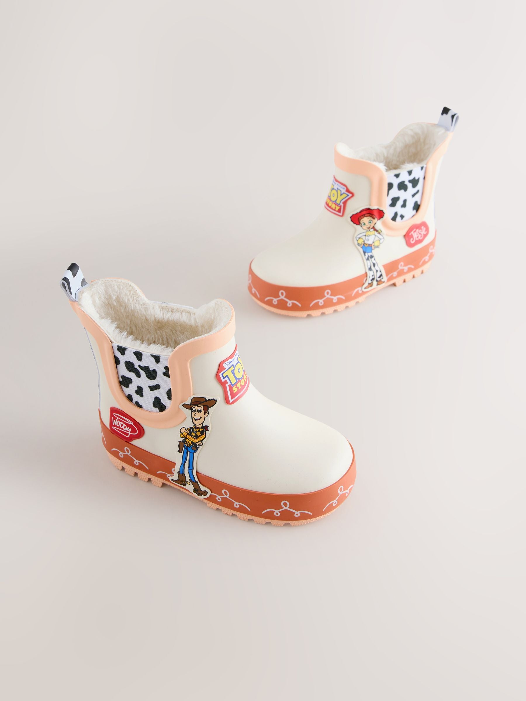 Cream/Red Toy Story Chelsea Wellies image 2