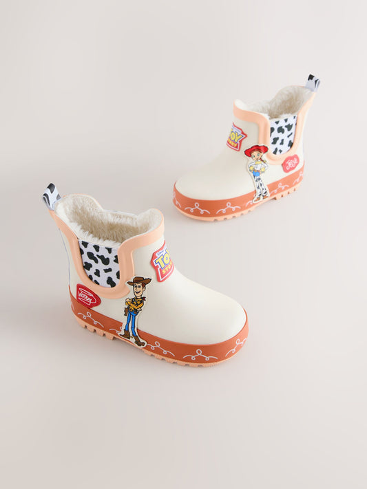 Cream/Red Toy Story Chelsea Wellies image 1
