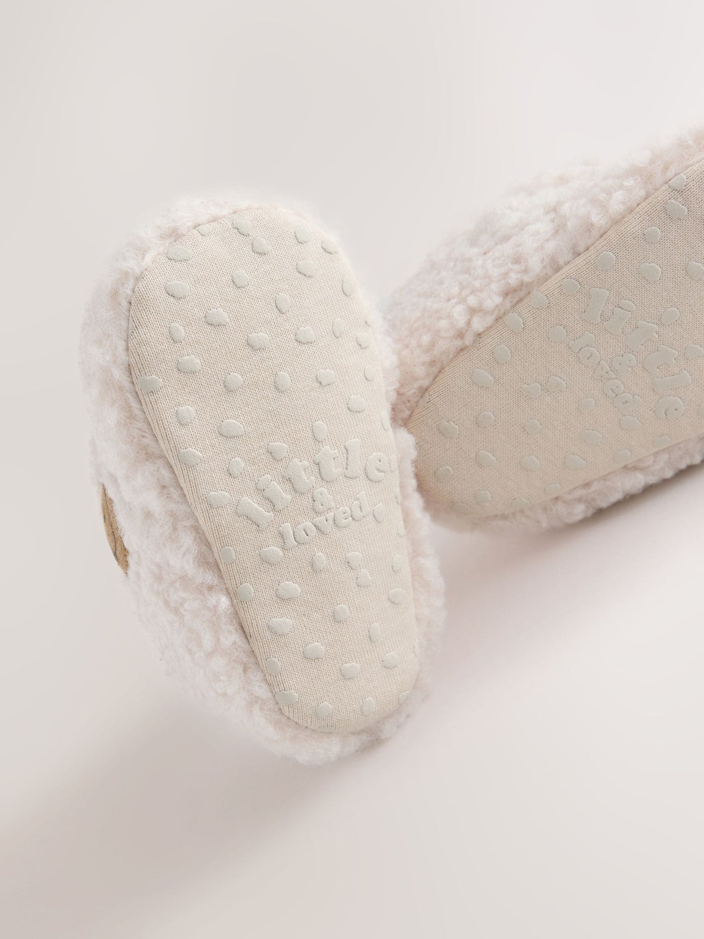 Cream Baby Cosy Touch Fasten Slippers (0-24mths) image 5