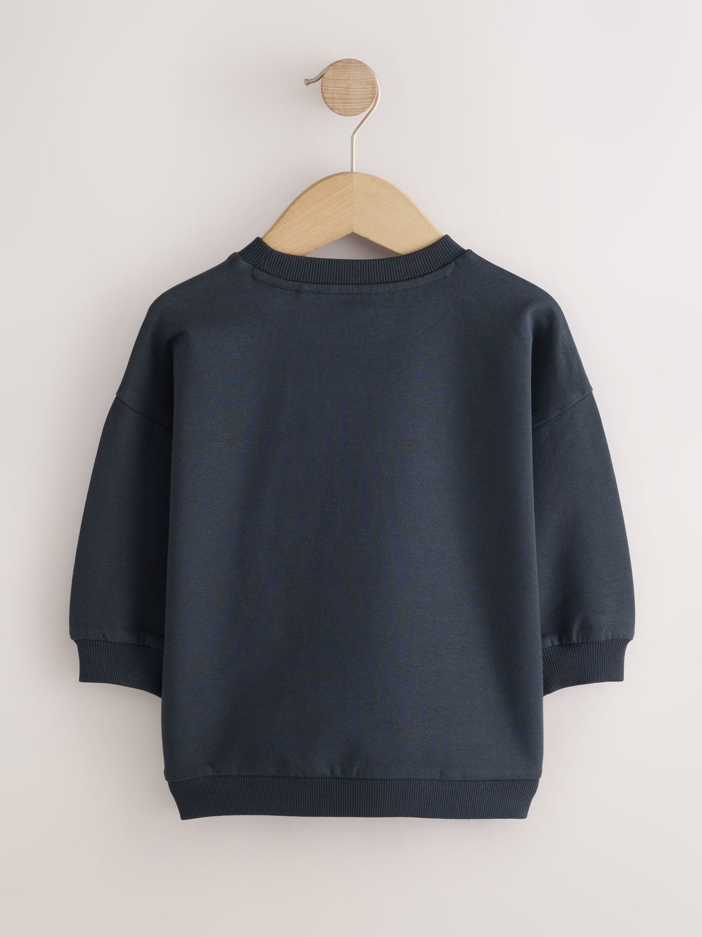Dsiney Kidz - Blue/Brown Plain Sweat Tops 3 Pack (3mths-7yrs) image 5