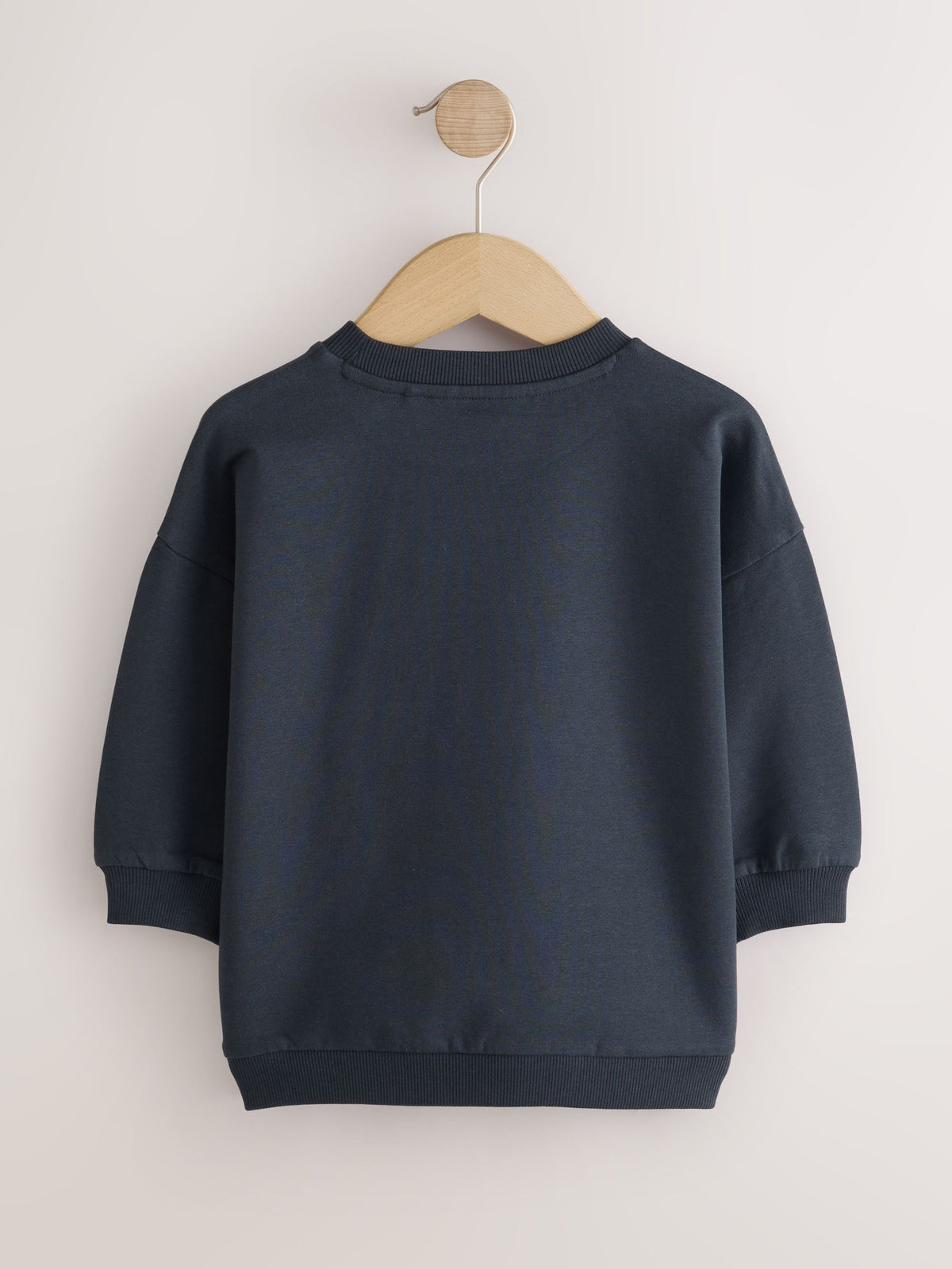 Dsiney Kidz - Blue/Brown Plain Sweat Tops 3 Pack (3mths-7yrs) image 5