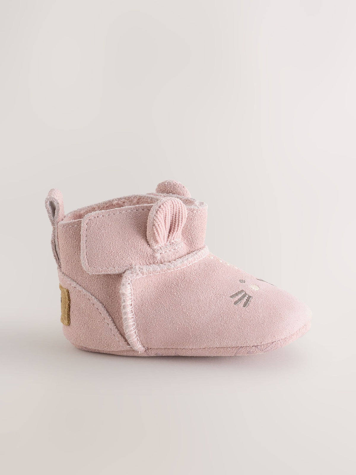 Dsiney Kidz - Pink Bunny Suede Baby Pull-On Boots (0-24mths) image 2