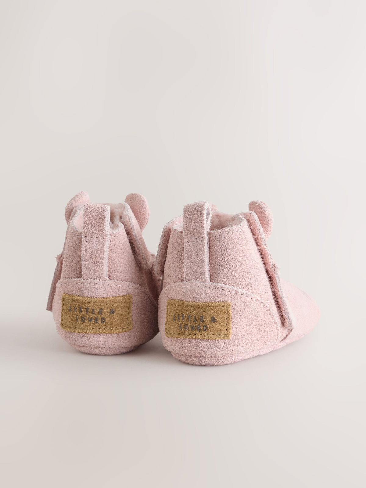 Dsiney Kidz - Pink Bunny Suede Baby Pull-On Boots (0-24mths) image 3