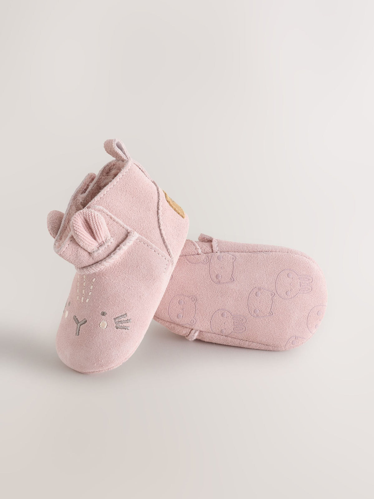 Dsiney Kidz - Pink Bunny Suede Baby Pull-On Boots (0-24mths) image 4