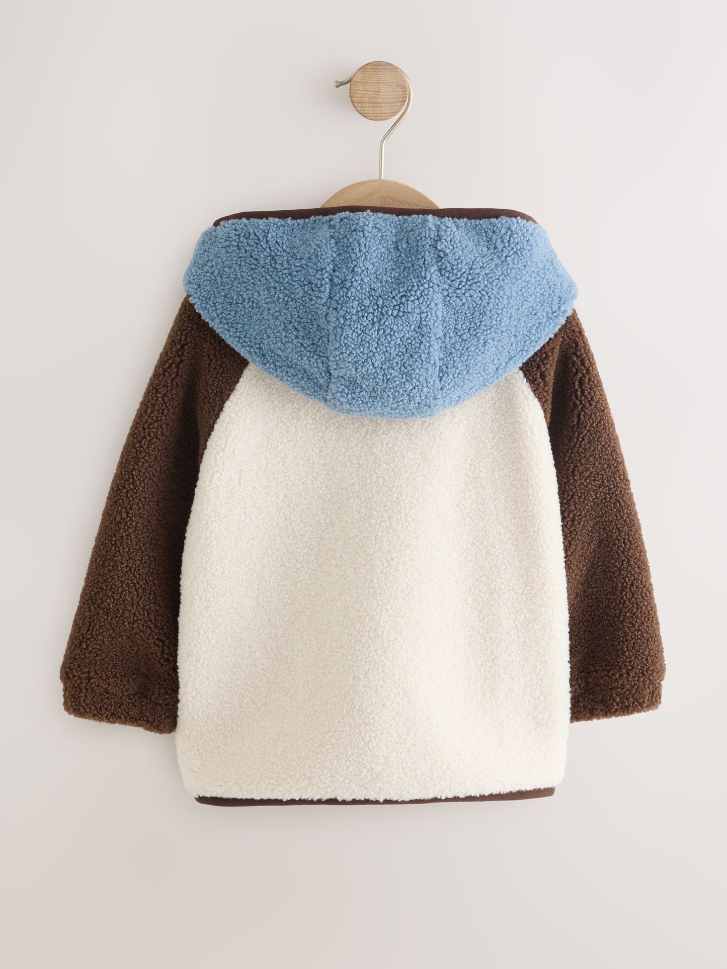 Dsiney Kidz - Neutral/Tan Colourblock Hooded Fleece (3mths-7yrs) image 7