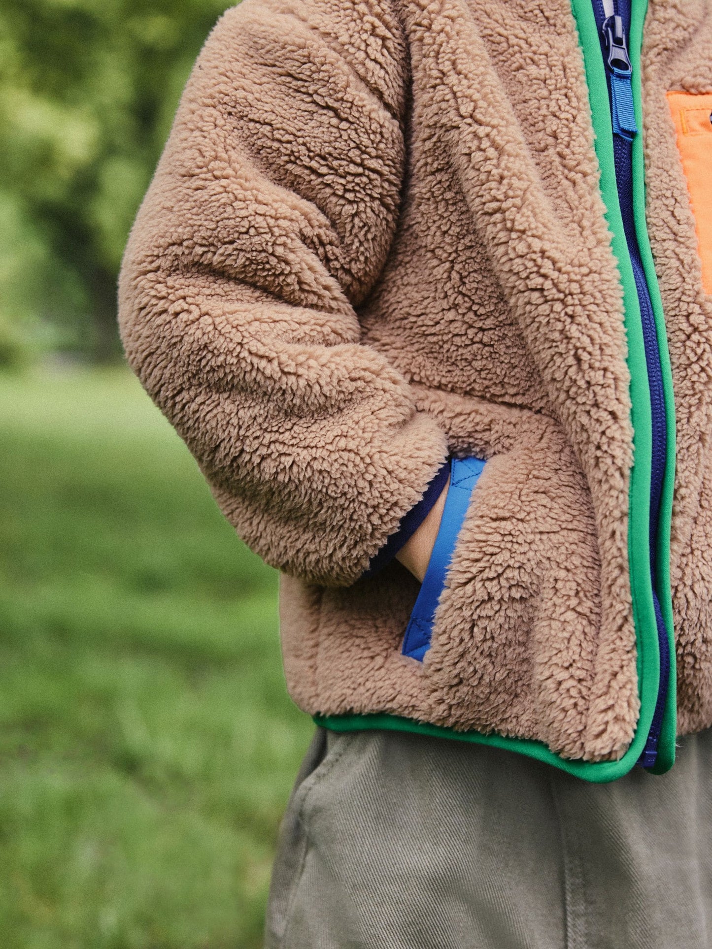 Dsiney Kidz - Multi Bright Ecru Zip Thru Fleece (3mths-7yrs) image 4