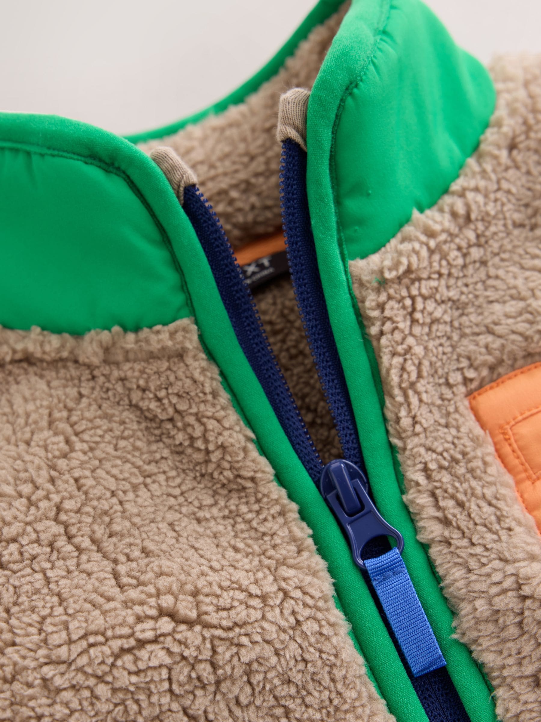 Dsiney Kidz - Multi Bright Ecru Zip Thru Fleece (3mths-7yrs) image 8