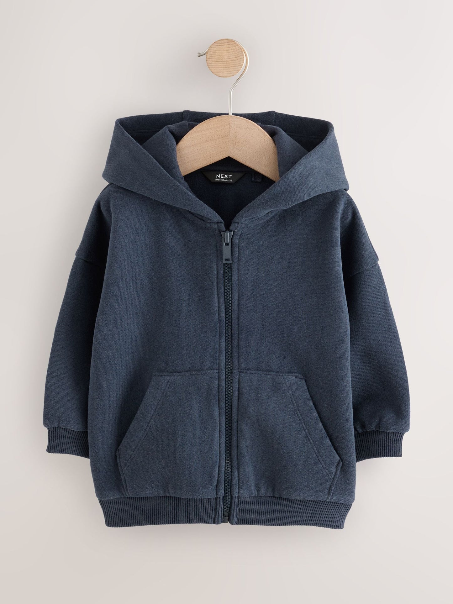 Dsiney Kidz - Navy Soft Touch Zip Through Hoodie (3mths-7yrs) image 1