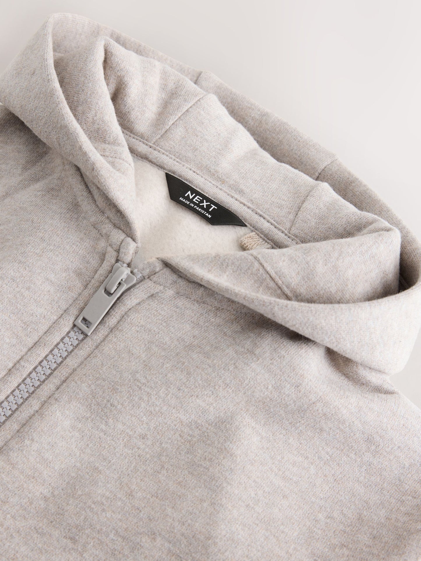 Dsiney Kidz - Oatmeal Marl Soft Touch Zip Through Hoodie (3mths-7yrs) image 4