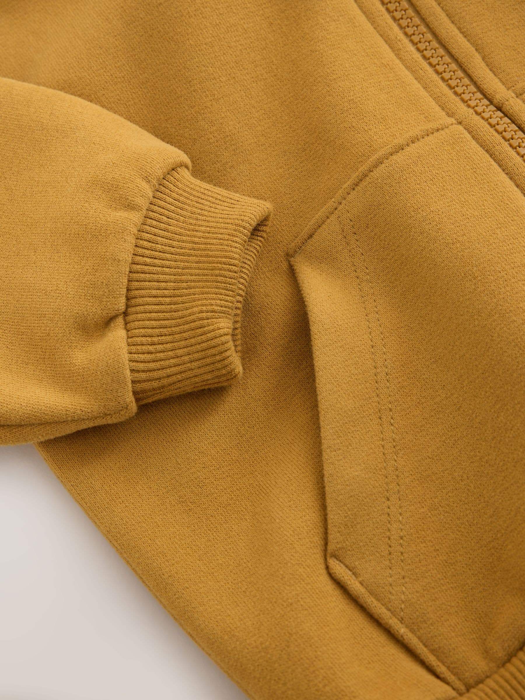 Dsiney Kidz - Yellow Soft Touch Zip Through Hoodie (3mths-7yrs) image 4