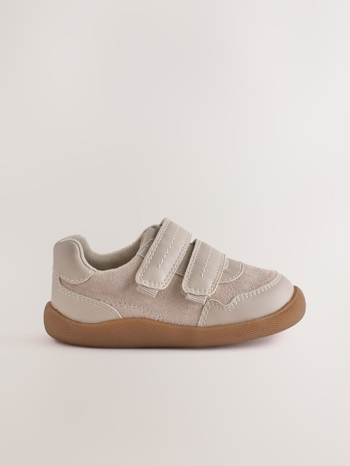 Dsiney Kidz - Neutral Wide Fit (G) Crawler Trainers image 2