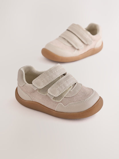 Dsiney Kidz - Neutral Wide Fit (G) Crawler Trainers image 5