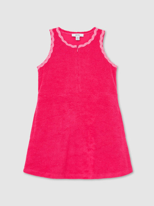 Reiss Pink Sunny 3-9 yrs Towelling Dress image 1
