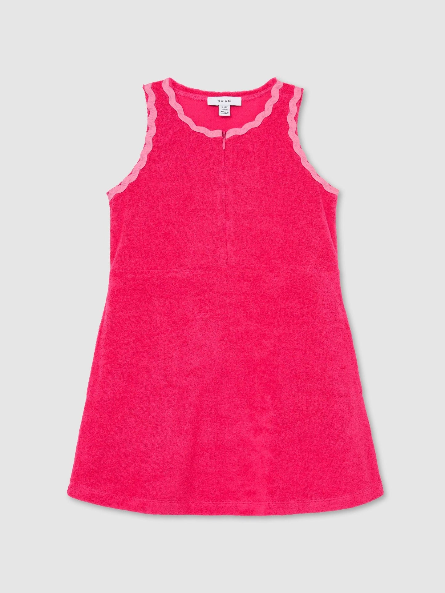 Reiss Pink Sunny 3-9 yrs Towelling Dress image 1