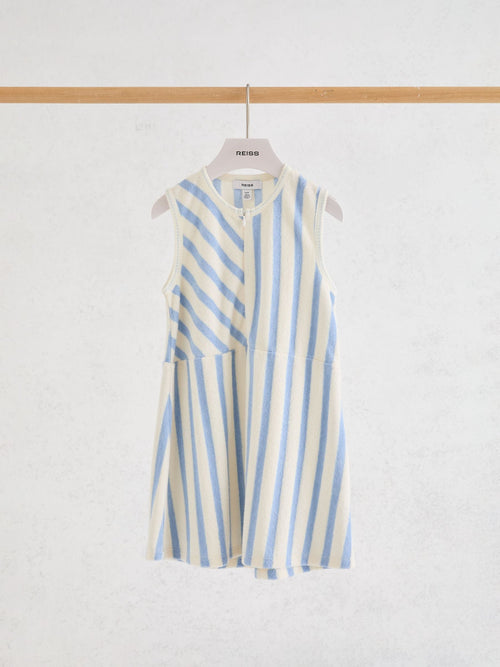 Reiss Pale Blue Sunny 9-13 yrs Towelling Dress image 1