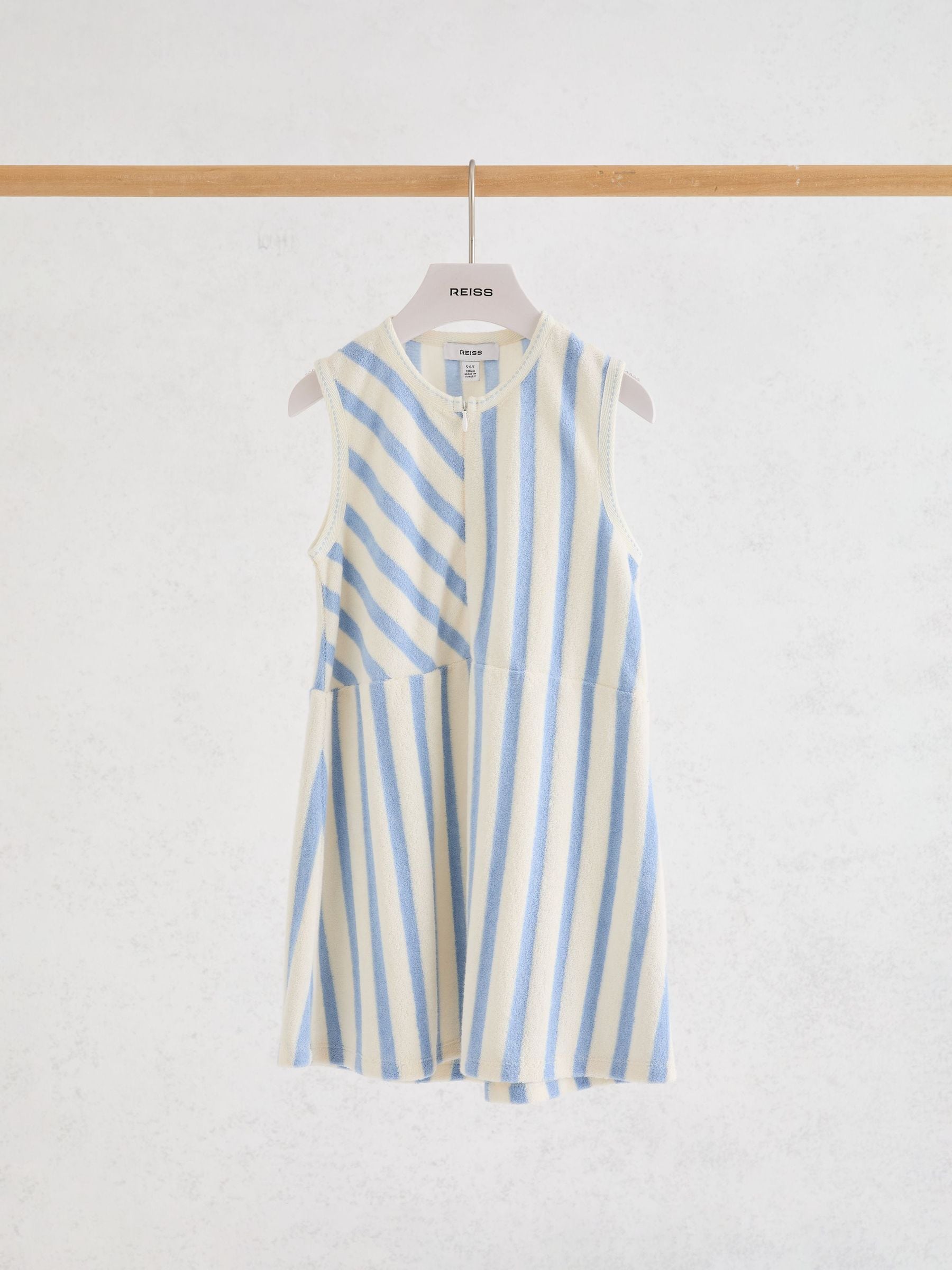 Reiss Pale Blue Sunny 9-13 yrs Towelling Dress image 1