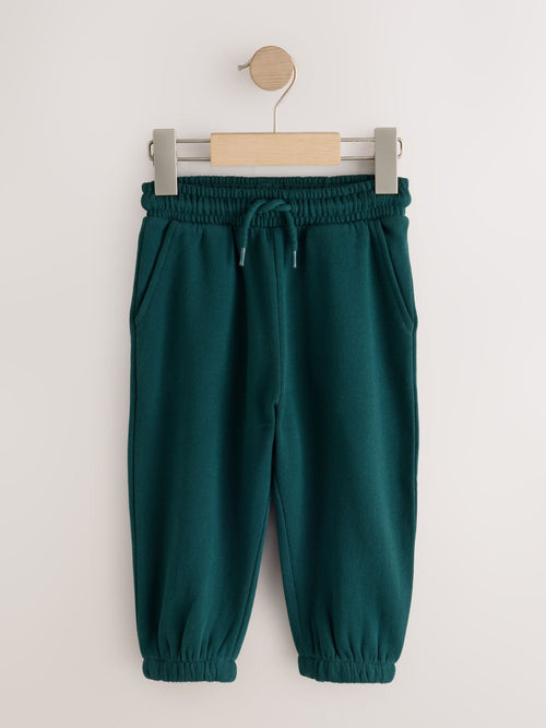 Dark Green Regular Fit Soft Touch Jersey Joggers (3mths-7yrs) image 1