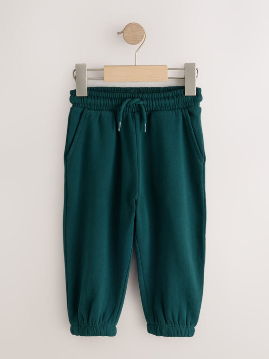 Dark Green Regular Fit Soft Touch Jersey Joggers (3mths-7yrs) image 1