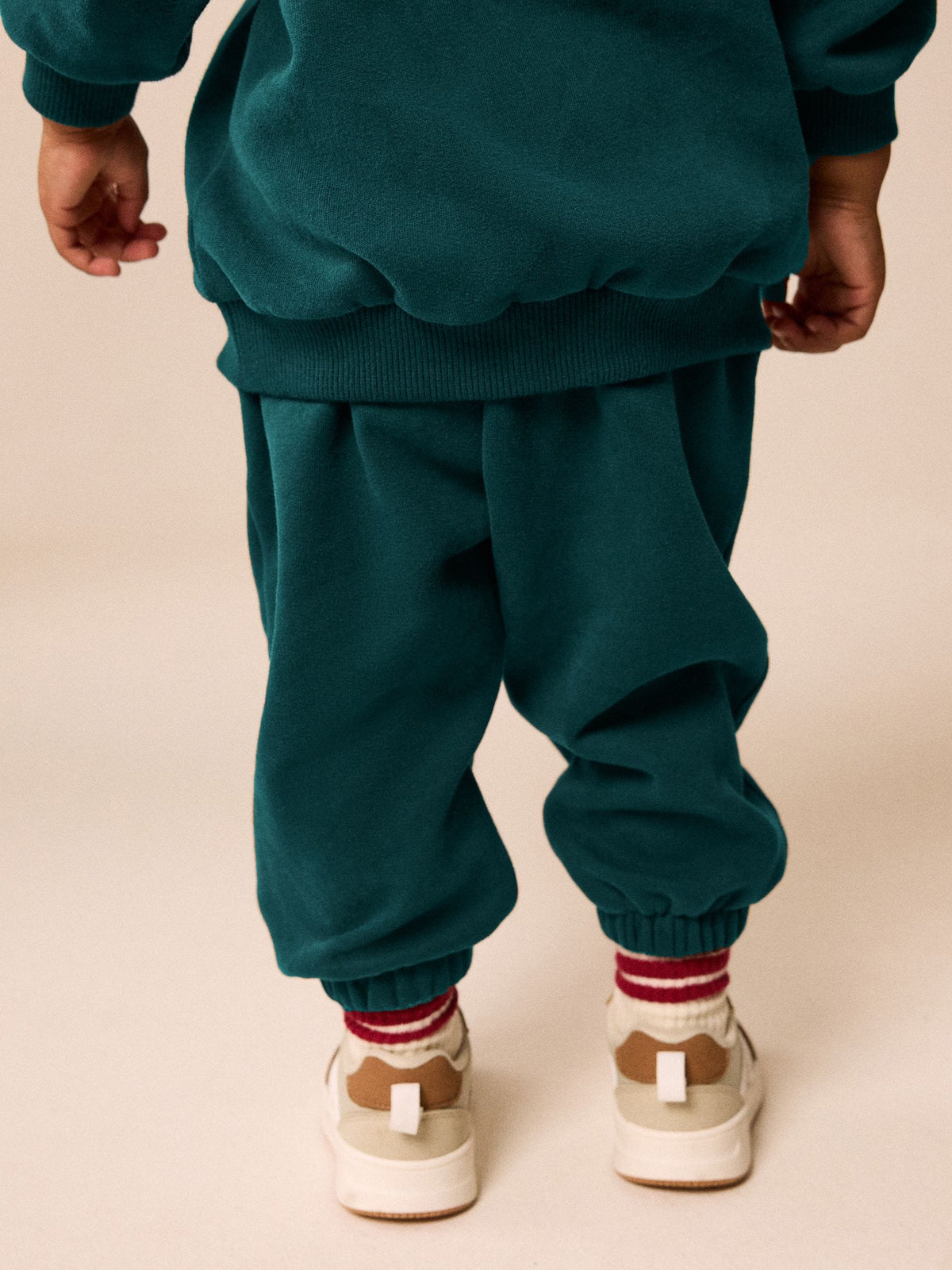 Dsiney Kidz - Dark Green Regular Fit Soft Touch Jersey Joggers (3mths-7yrs) image 4