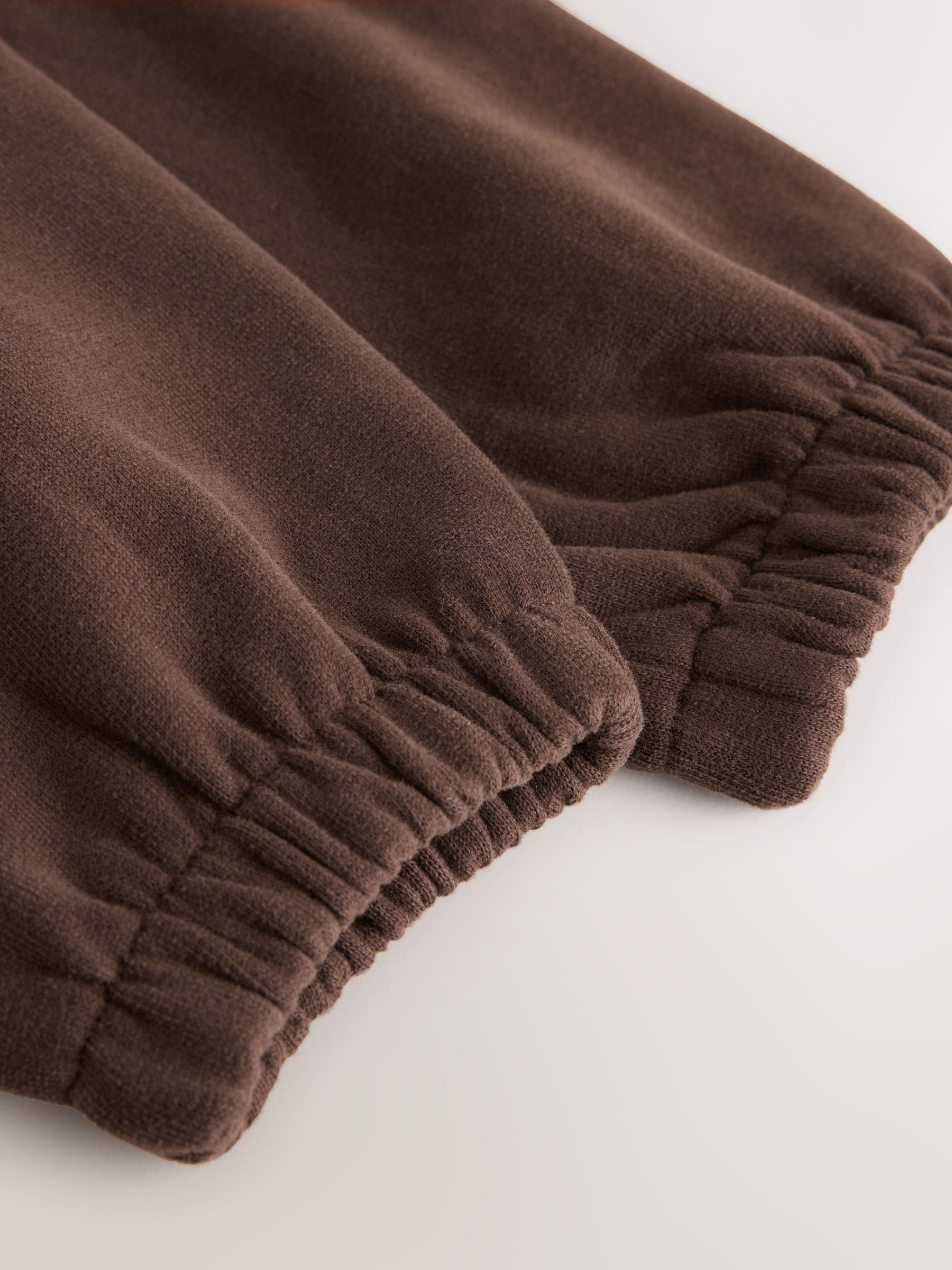 Dsiney Kidz - Chocolate Brown Regular Fit Soft Touch Jersey Joggers (3mths-7yrs) image 3