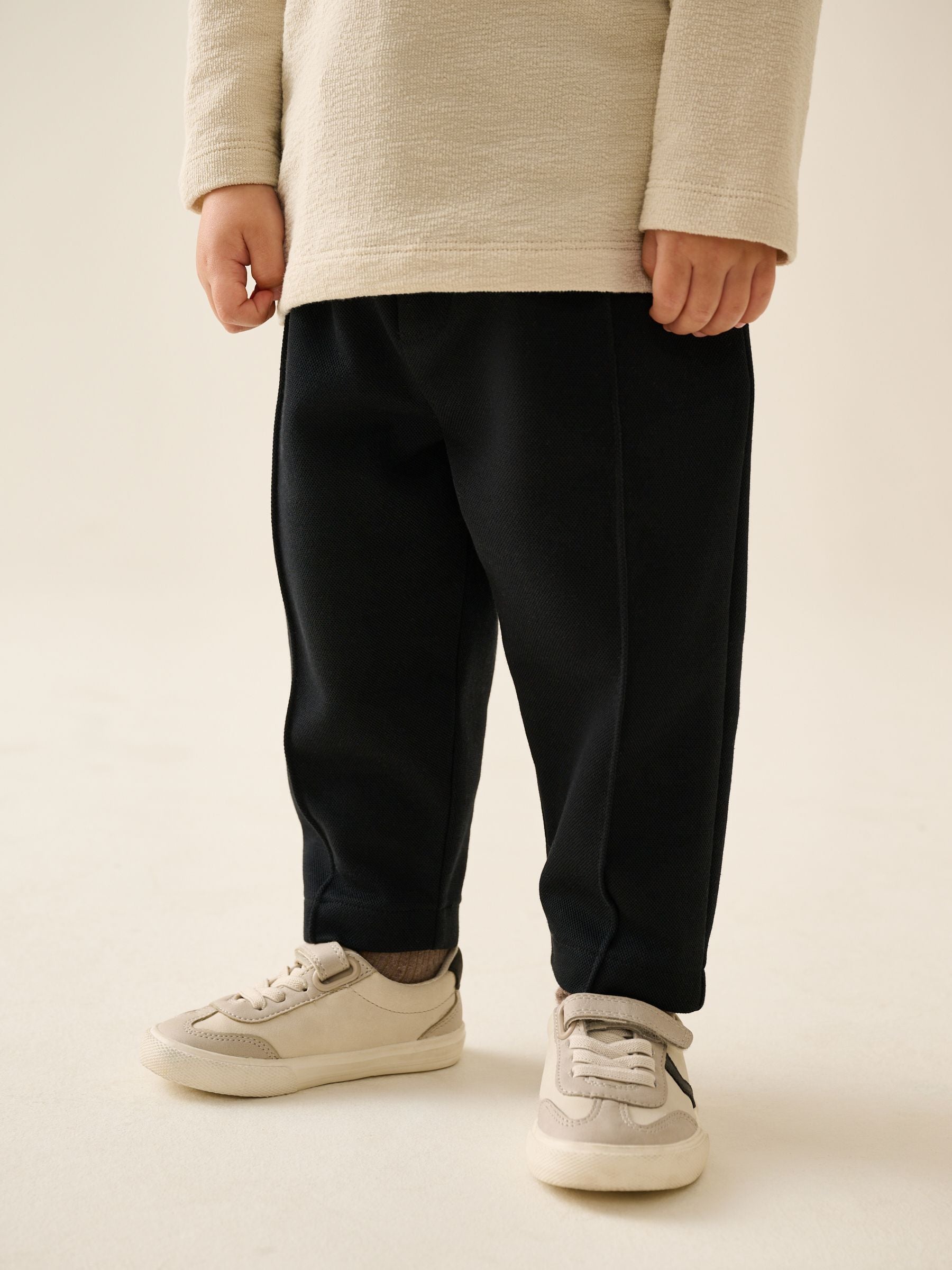 Dsiney Kidz - Black Plain Smart Joggers (3mths-7yrs) image 1