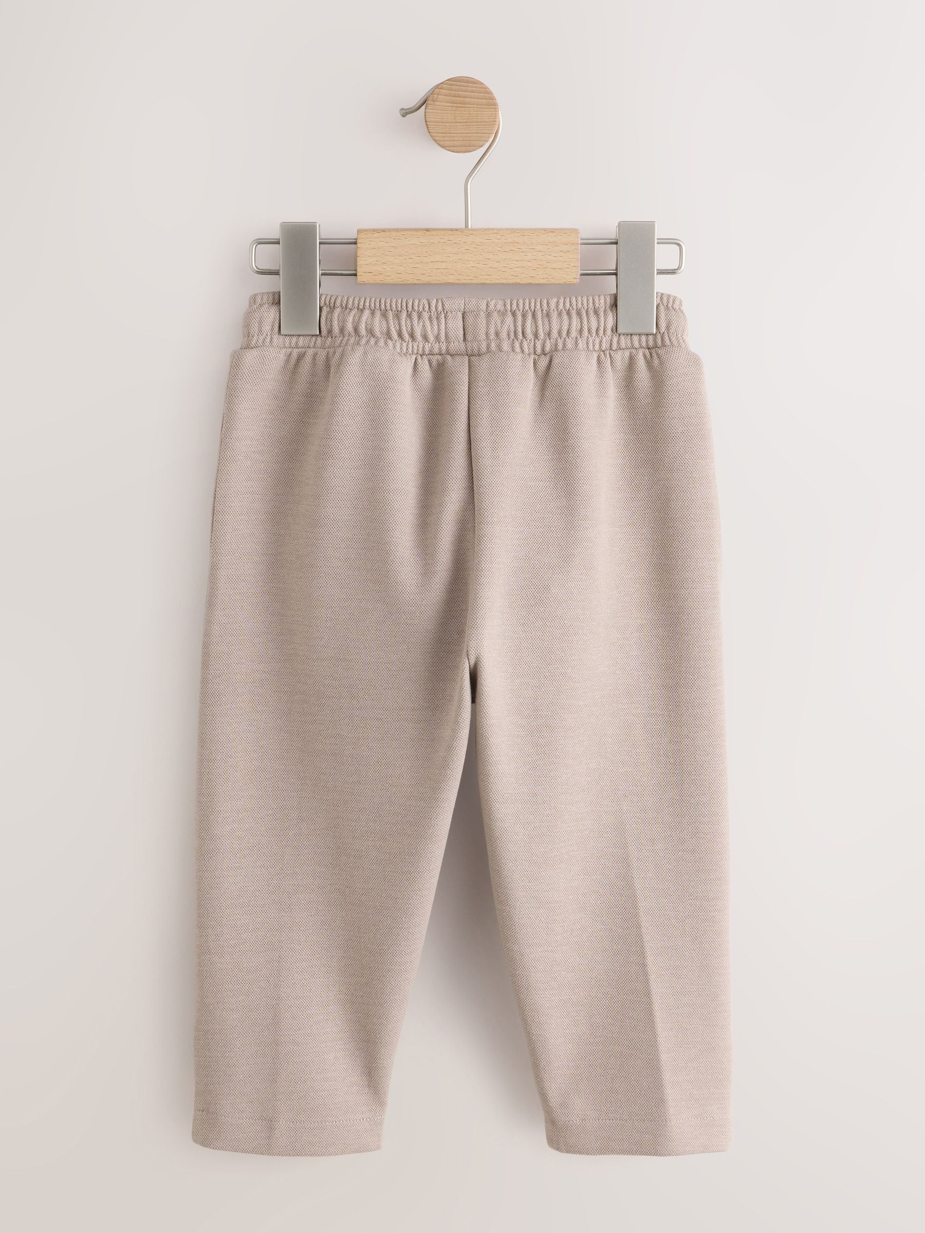 Dsiney Kidz - Neutral Plain Smart Joggers (3mths-7yrs) image 2