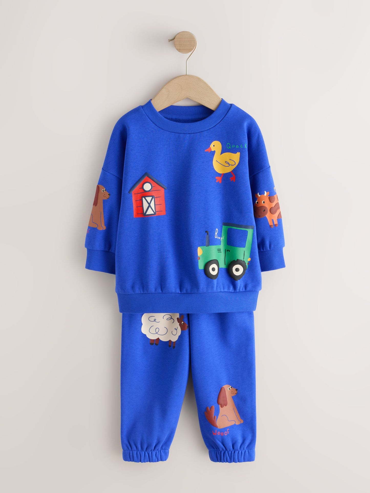 Dsiney Kidz - Dark Blue Crew Neck Joggers Set (3mths-7yrs) image 5