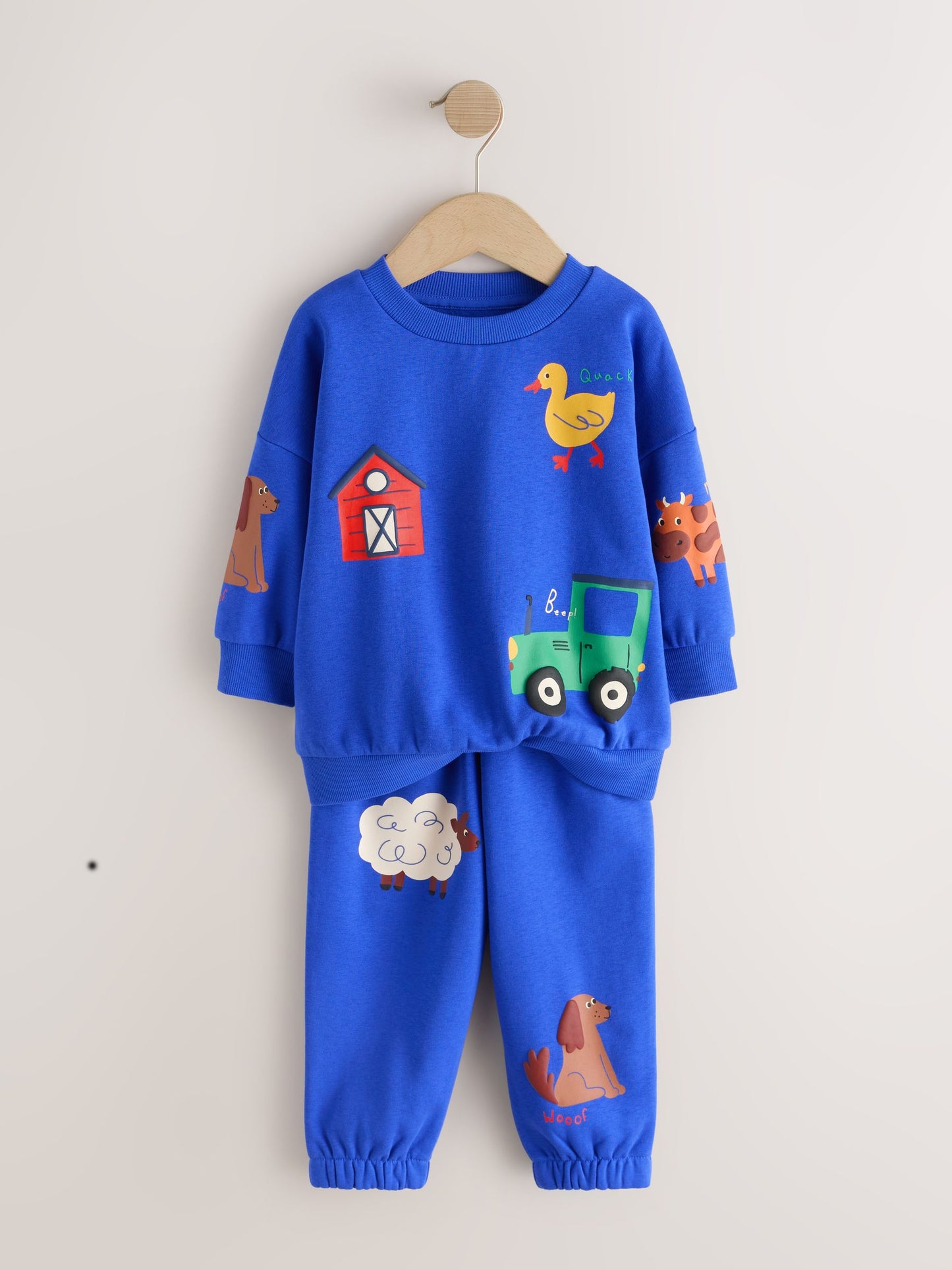 Dsiney Kidz - Dark Blue Crew Neck Joggers Set (3mths-7yrs) image 6